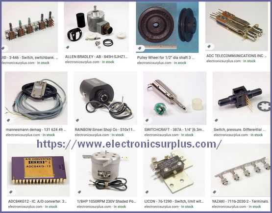 Electronic Surplus - Obsolete Rare Components