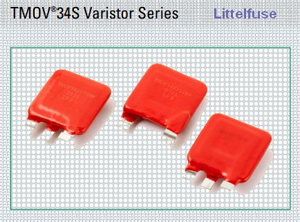 TMOV34S Thermally Protected Varistor - Littelfuse